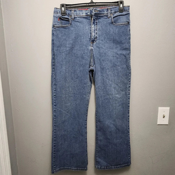NYDJ women's tommy tuck jeans size 18W blue (FLAW) - Picture 1 of 11